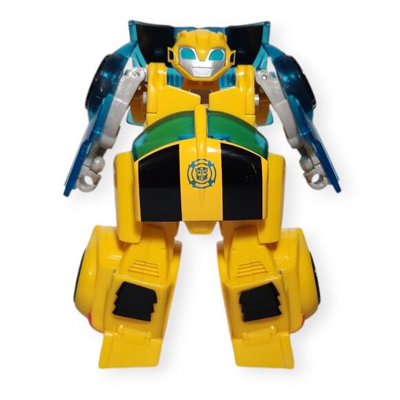 Hasbro Transformers Playskool Rescue Bots Bumblebee Race Car Action Figure - Picture 1 of 8